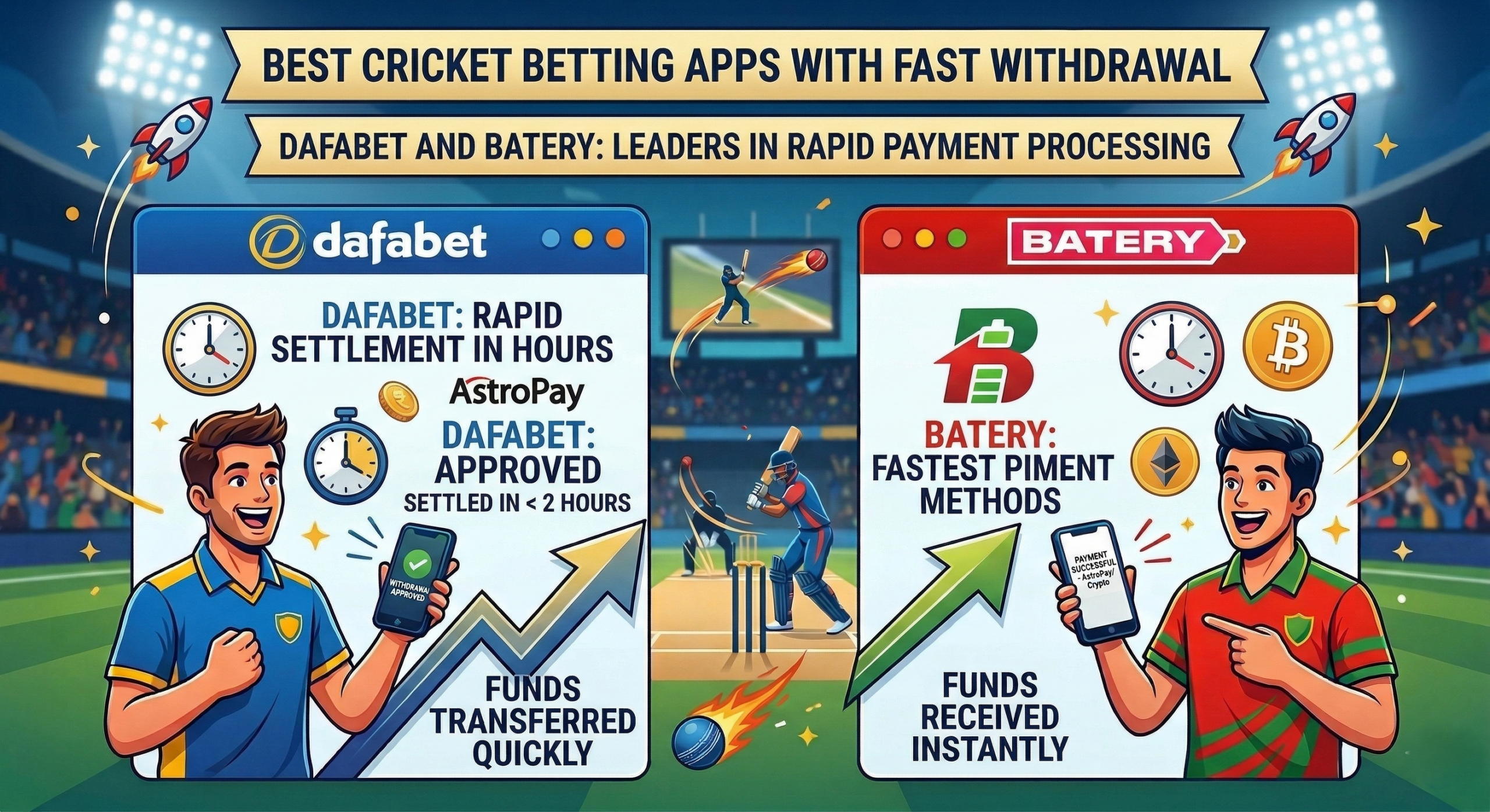 Best betting apps for IPl with fast withdrawal.