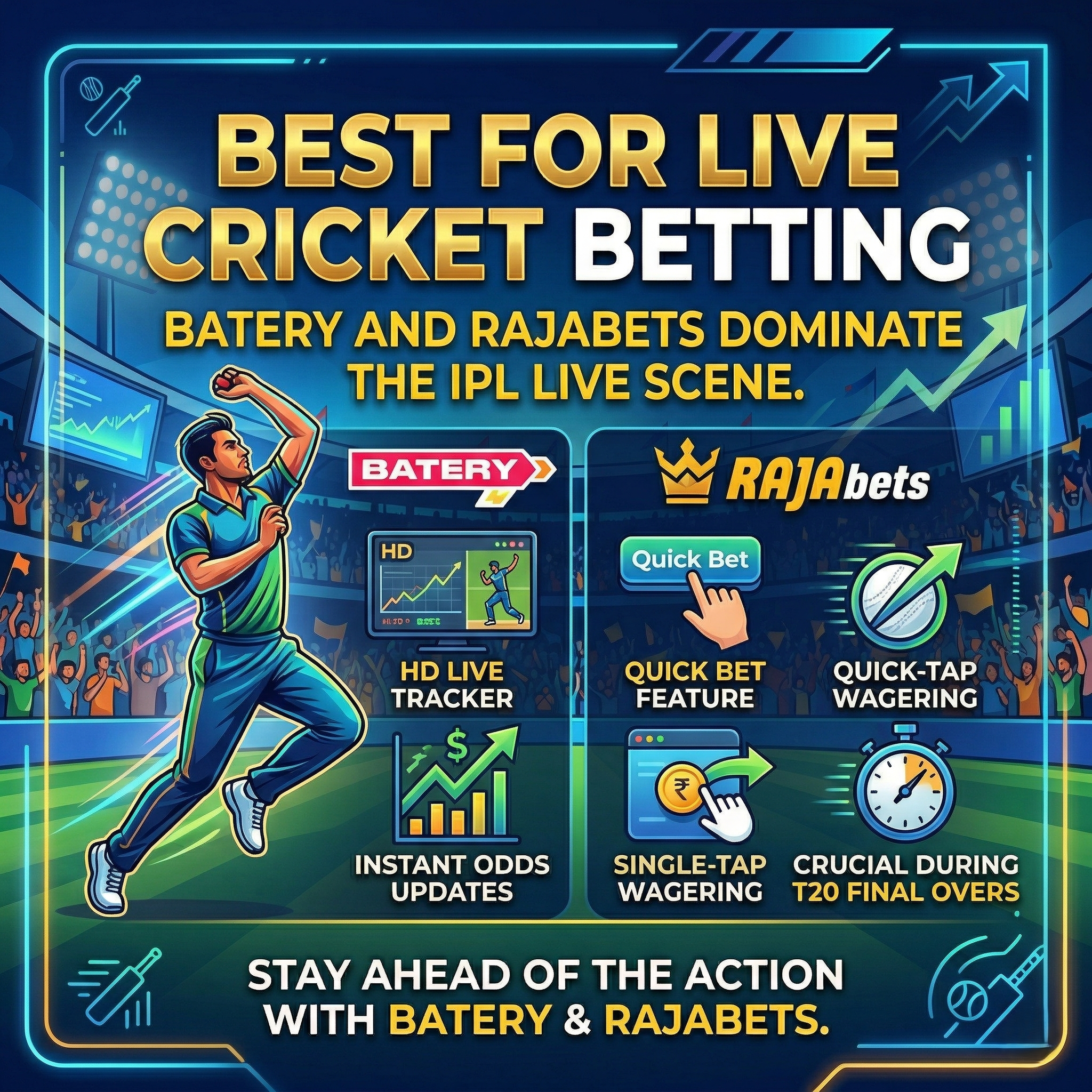 Best sites for live betting on IPL 2026.